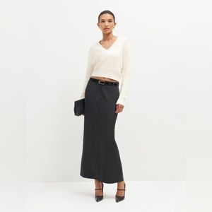 Reformation Cairo Mid Rise Maxi Skirt